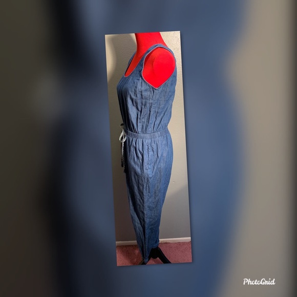 BEAUTIFUL DENIM DEREK HEART PANTS ROMPER - Picture 2 of 3